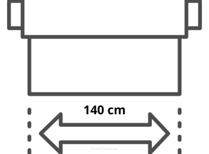 Breite 140 cm