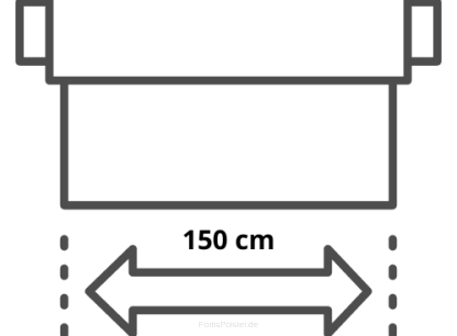 Breite 150 cm