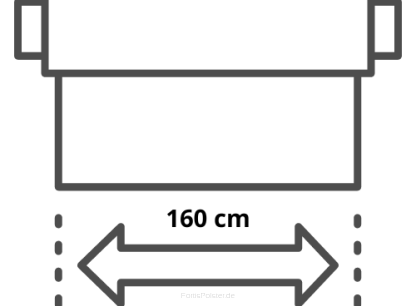 Breite 160 cm