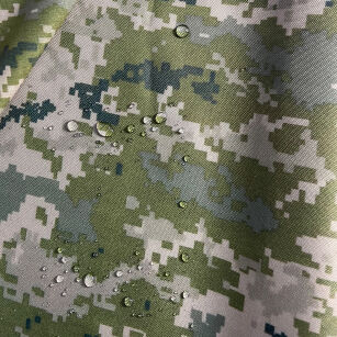 Polsterstoff Polyester Wasserfest mit Motiv "CAMO" Piksel