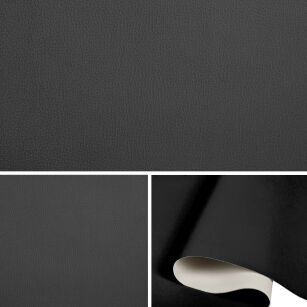 Sitzstoff Autostoff Bezugsstoff für Opel u.a in schwarz-weiß *NEU 