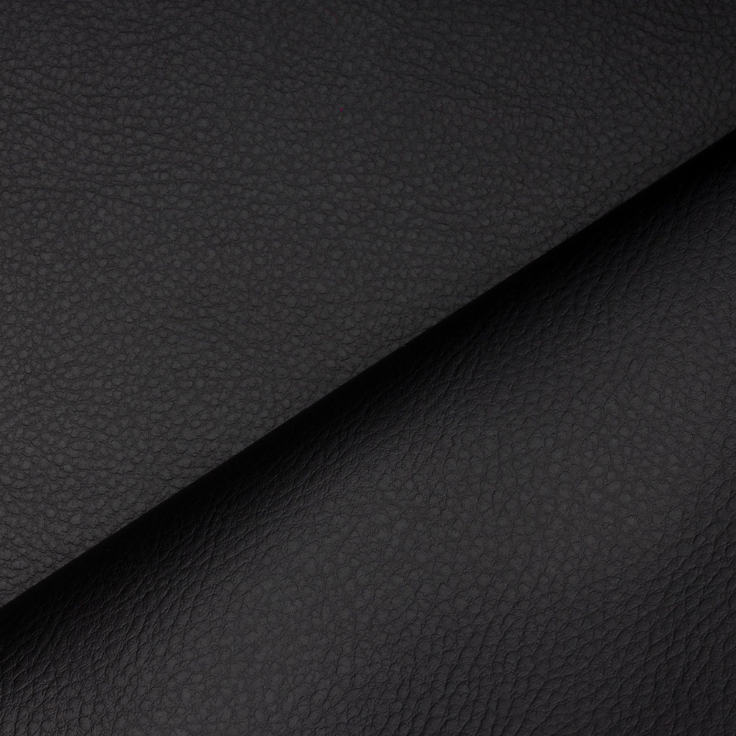 Kunstleder Flexiblack Pcw Schwarz 0,5 laufender Meter